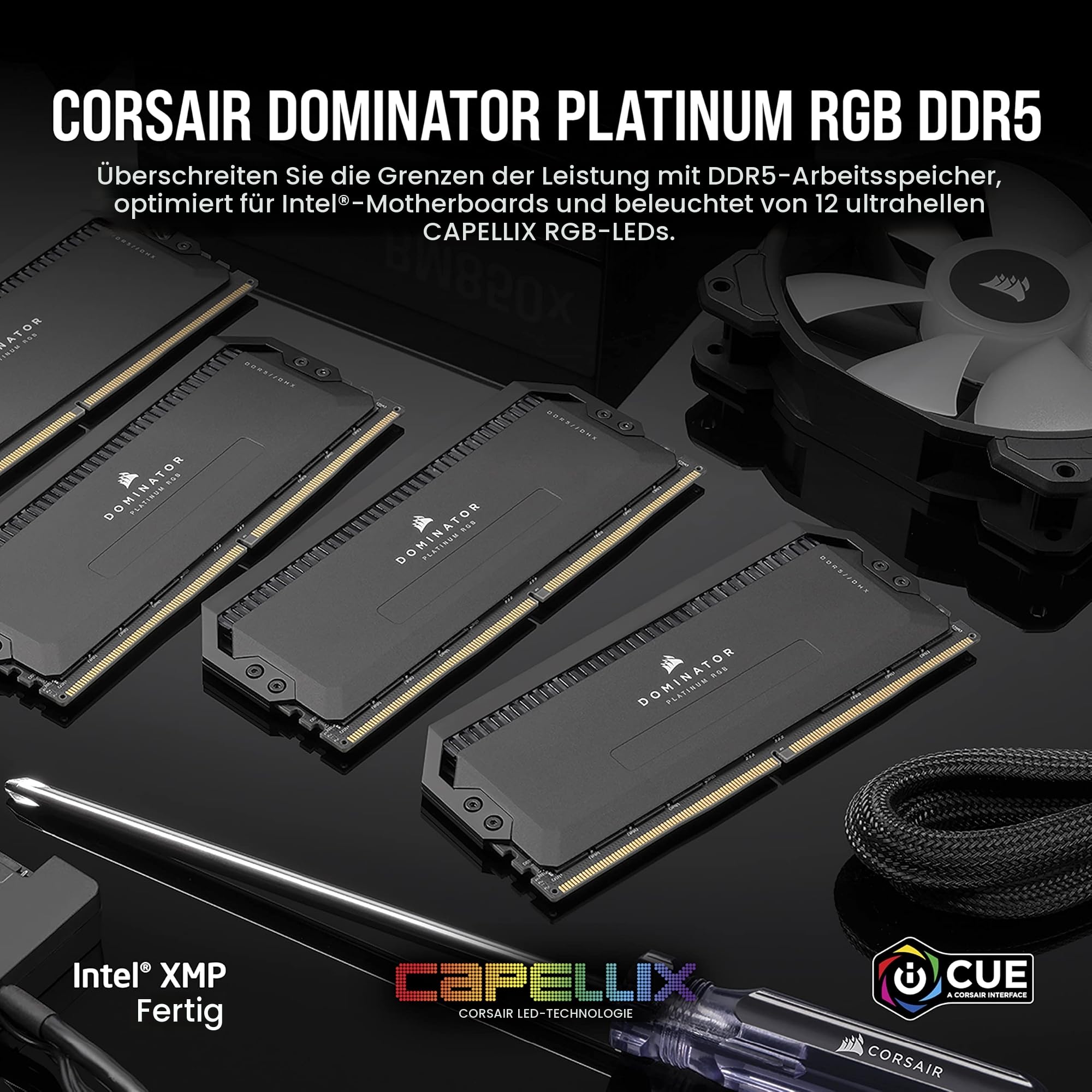 corsair-dominator-platinum-rgb-64gb-2x32gb-ddr5-5600mhz-cl40-desktop-arbeitsspei image 2