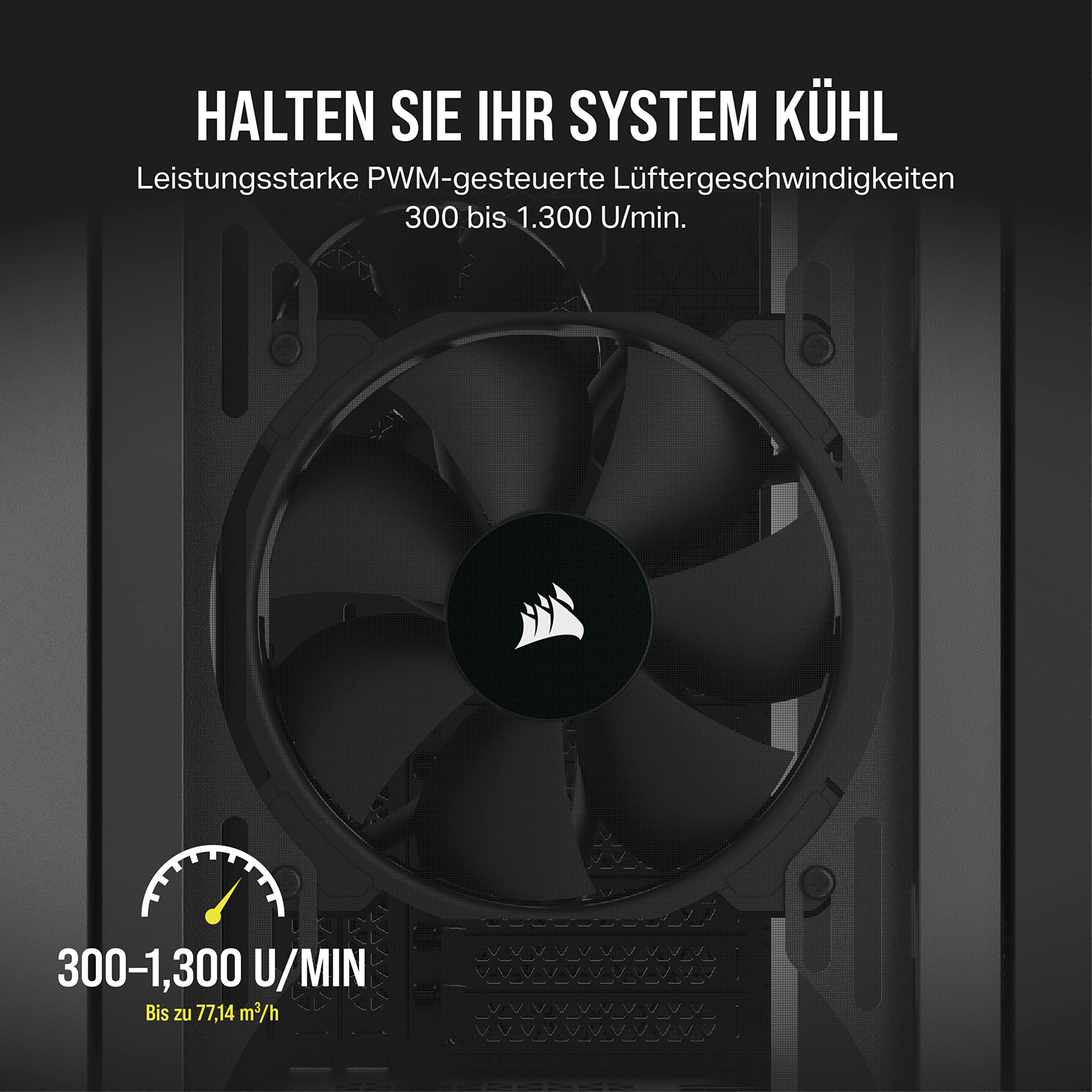 corsair-sp120-elite-120-mm-pwm-geh-usel-fter-schwarz-airguide-technologie-300-1- image 3