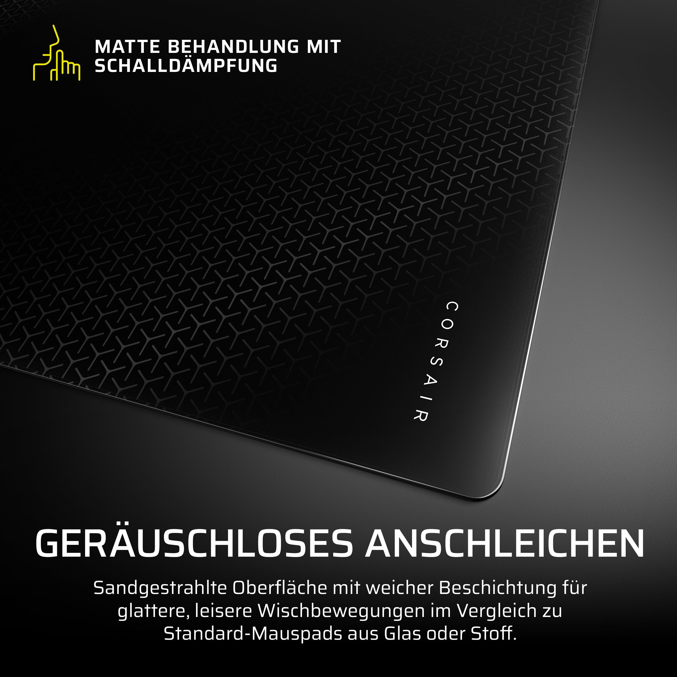 corsair-mm-glass-pr-zisions-gaming-mauspad-large-schwarz-500-x-400-mm-matte-glas image 3