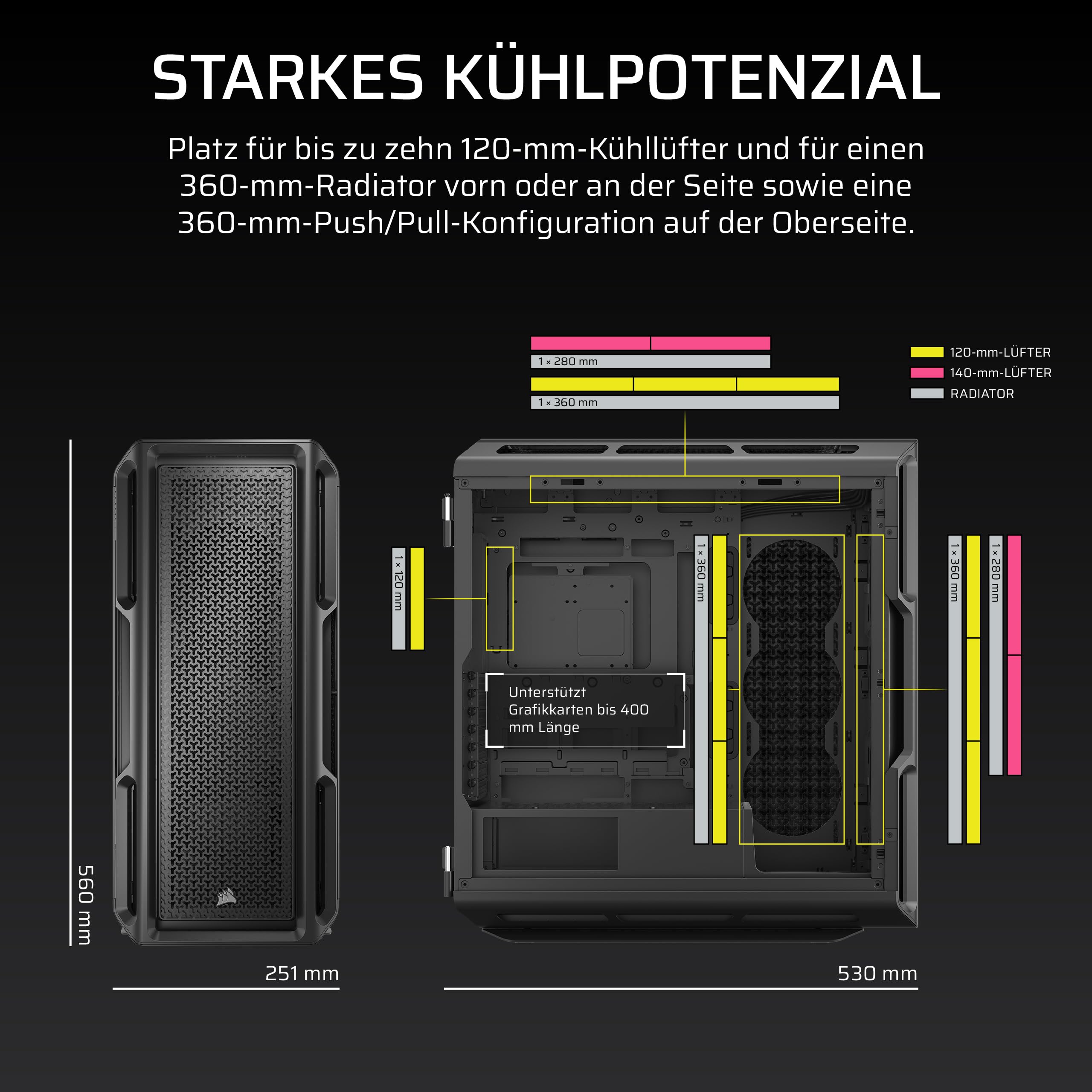 corsair-5000t-mid-tower-atx-pc-geh-use-abnehmbare-front-dach-airflow-paneele-rev image 3
