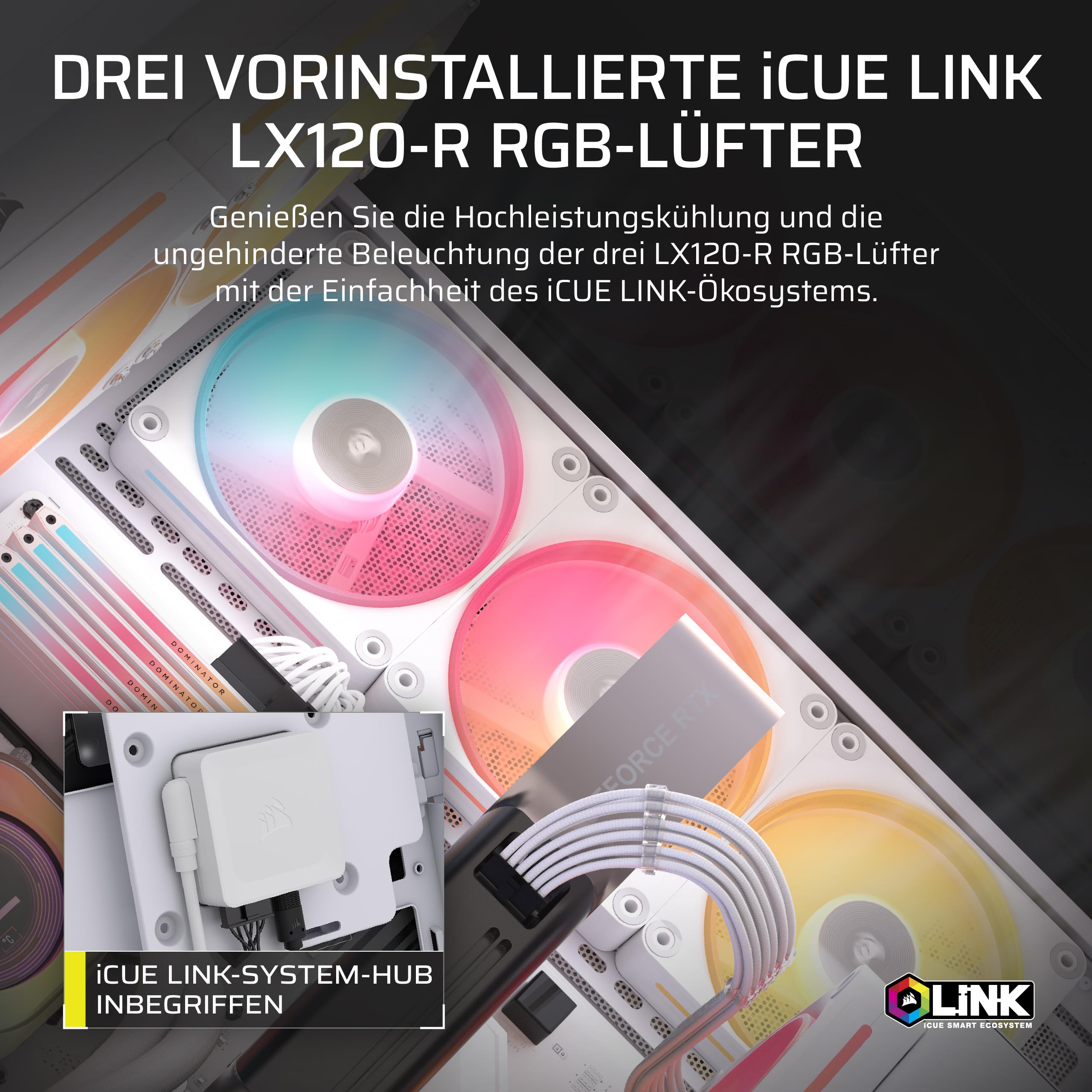 corsair-3500x-lx-r-rgb-icue-link-mid-tower-pc-geh-use-panoramaglas-3x-lx120-r-rg image 3