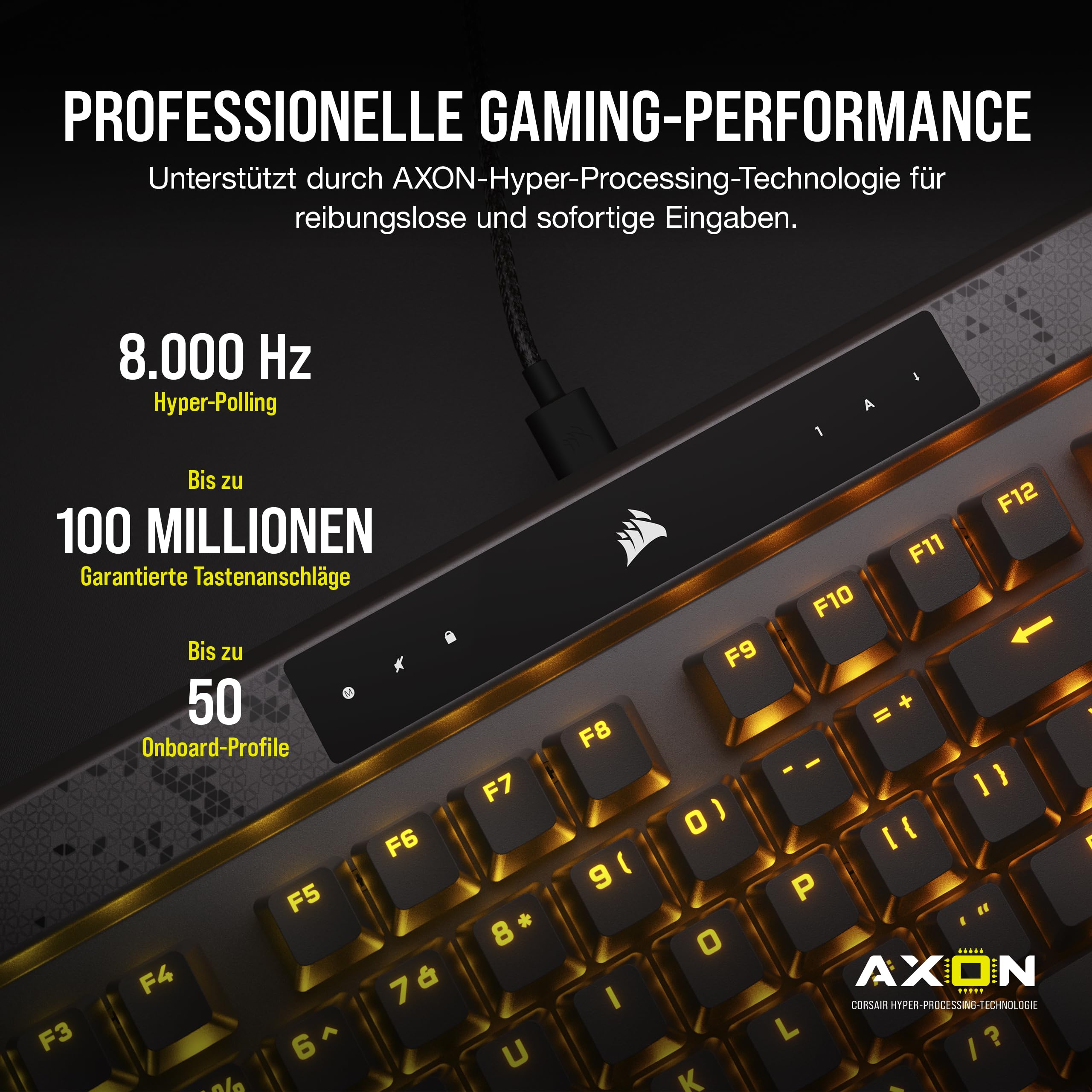 corsair-k70-max-rgb-kabelgebundene-magnetisch-mechanische-gaming-tastatur-mgx-sc image 6