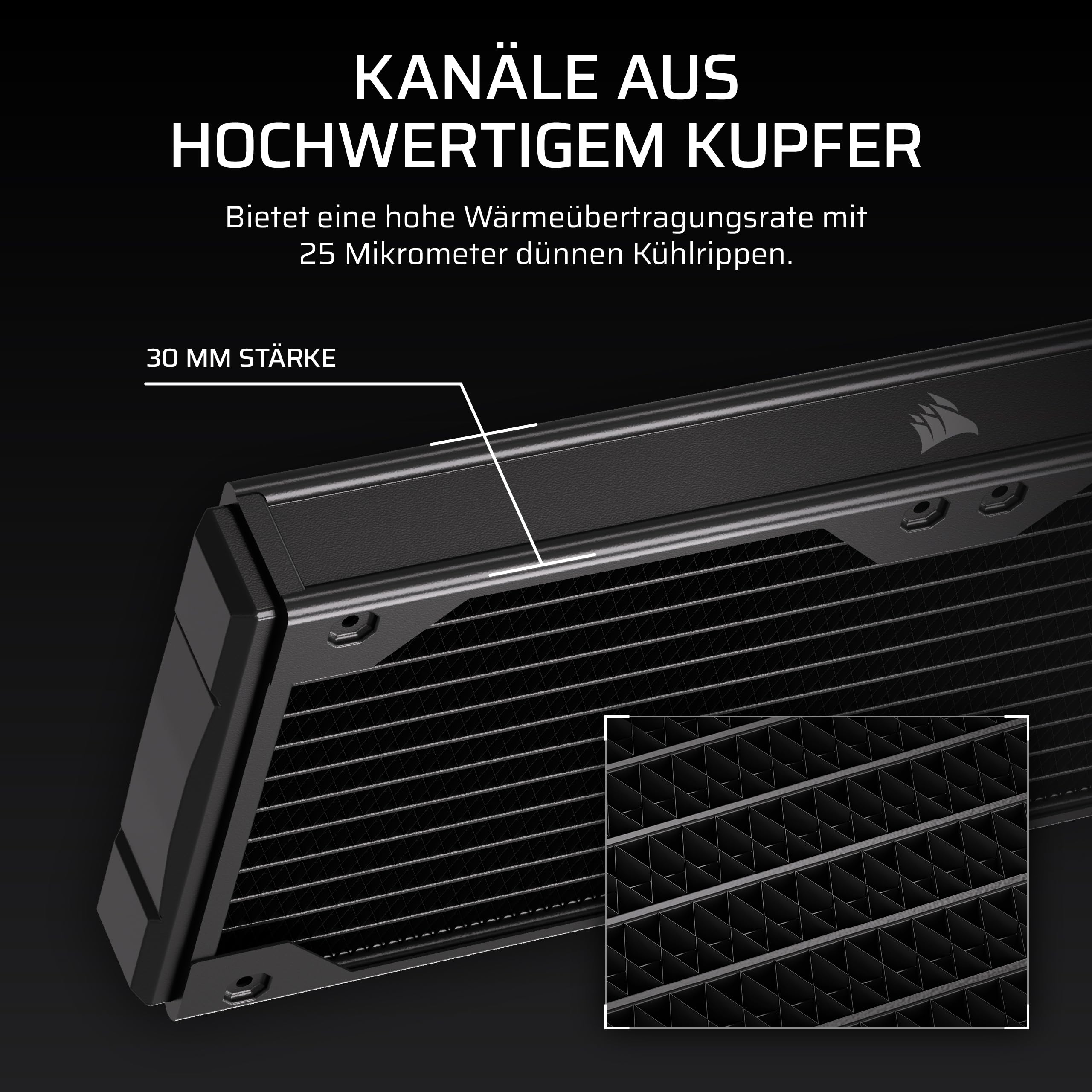 corsair-hydro-x-serie-xr5-240mm-v2-radiator-custom-wasserk-hlung-kupferkern-icue image 4