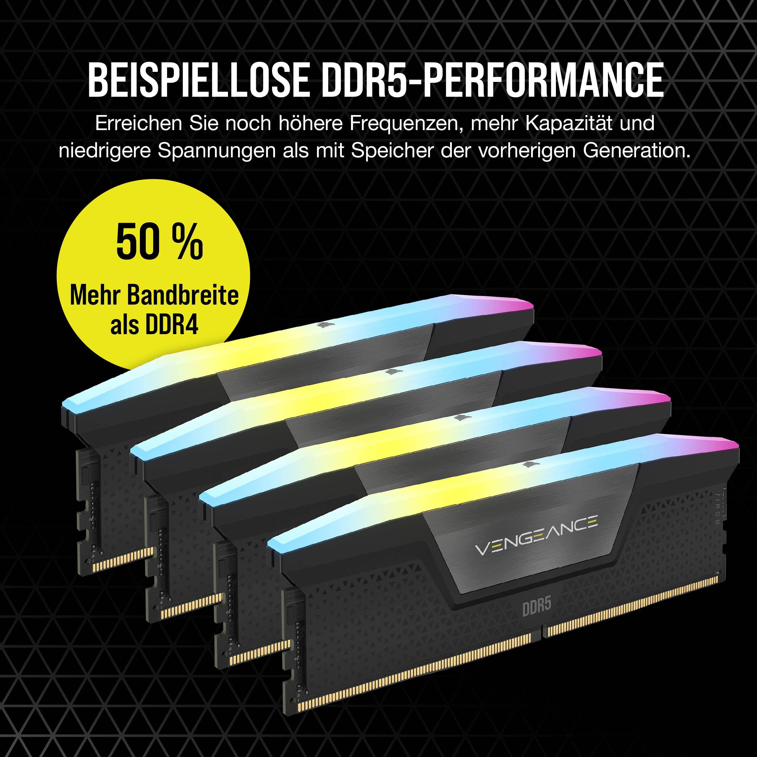 corsair-vengeance-rgb-ddr5-128gb-2x64gb-ram-kit-6400-mhz-cl42-intel-xmp-3-0-schw image 3