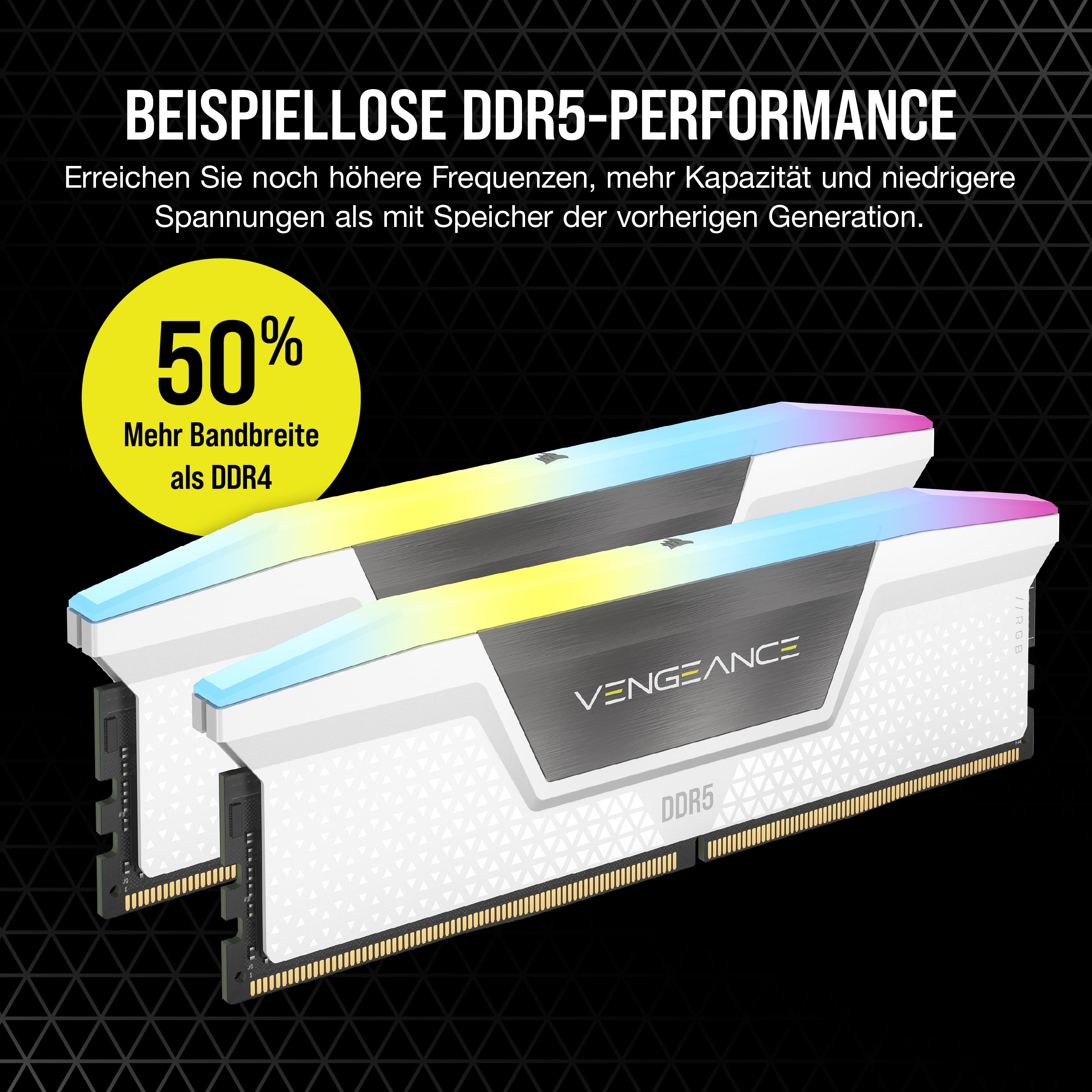 corsair-vengeance-rgb-ddr5-32gb-2x16gb-6400mhz-cl32-ram-wei-amd-expo-intel-xmp-3 image 3