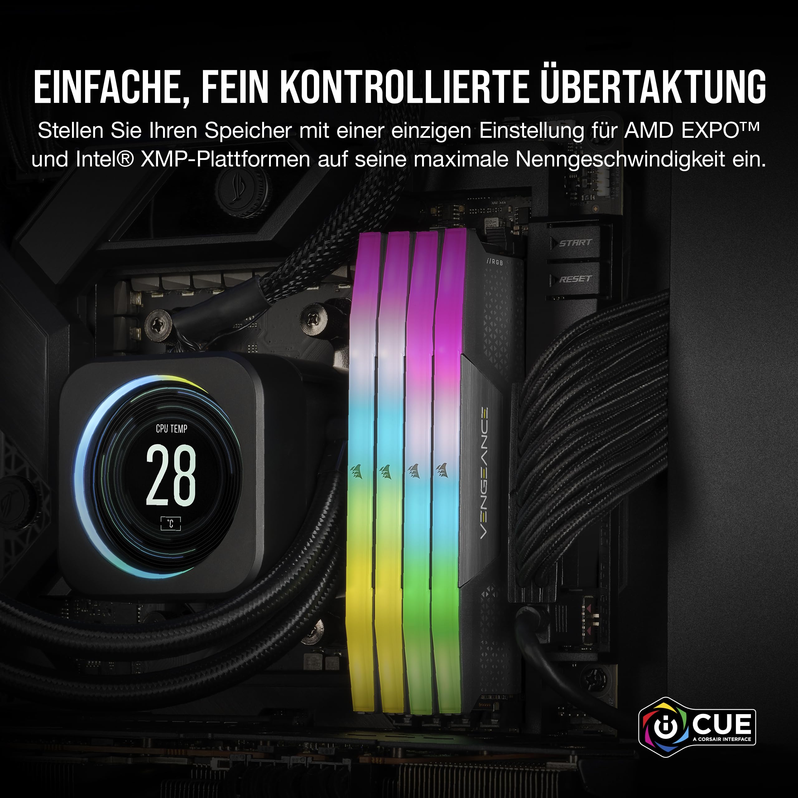 corsair-vengeance-rgb-ddr5-16gb-1x16gb-5200mhz-cl40-desktop-arbeitsspeicher-grau image 5