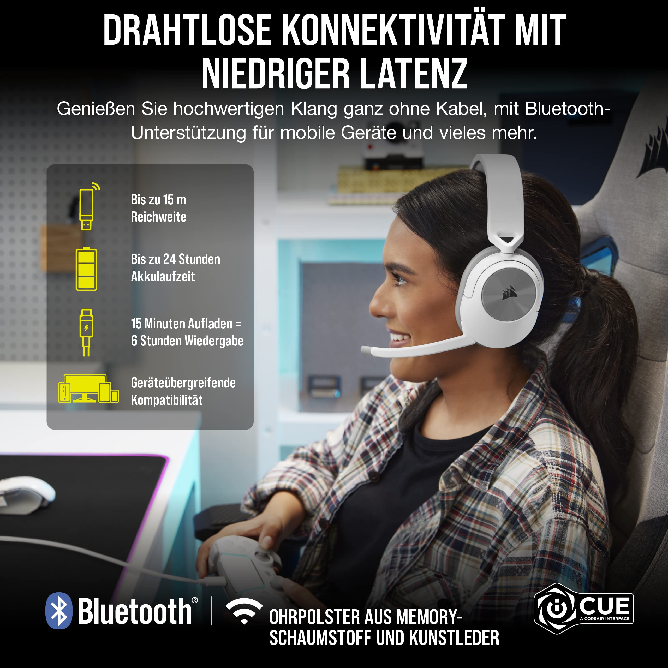 corsair-hs55-wireless-gaming-headset-2-4-ghz-kabellos-bluetooth-dolby-audio-7-1- image 2