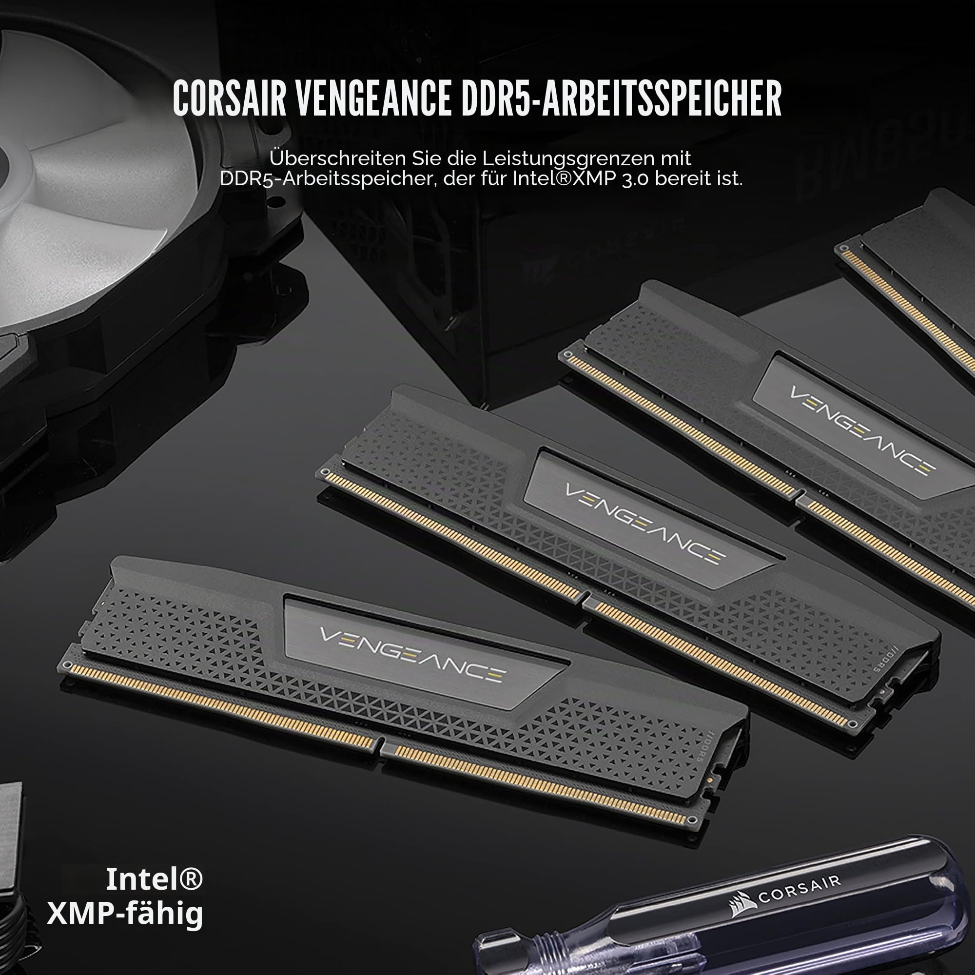 corsair-vengeance-ddr5-96-gb-2x48-gb-ram-bis-5600-mhz-cl40-xmp-3-0-cmk96gx5m2b56 image 2