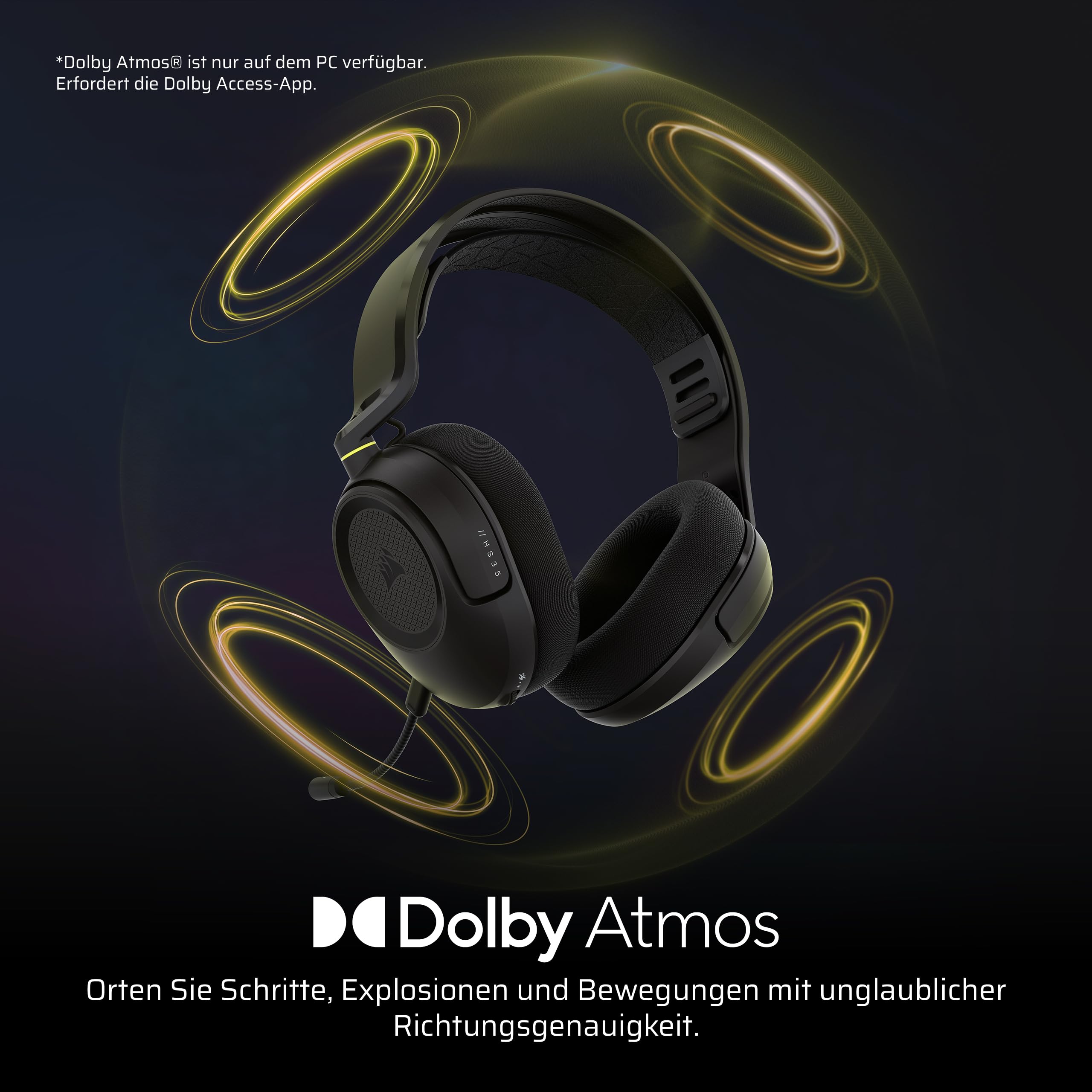 corsair-hs35-v3-wireless-kabelloses-gaming-headset-mit-mikrofon-schwarz-2-4-ghz- image 3