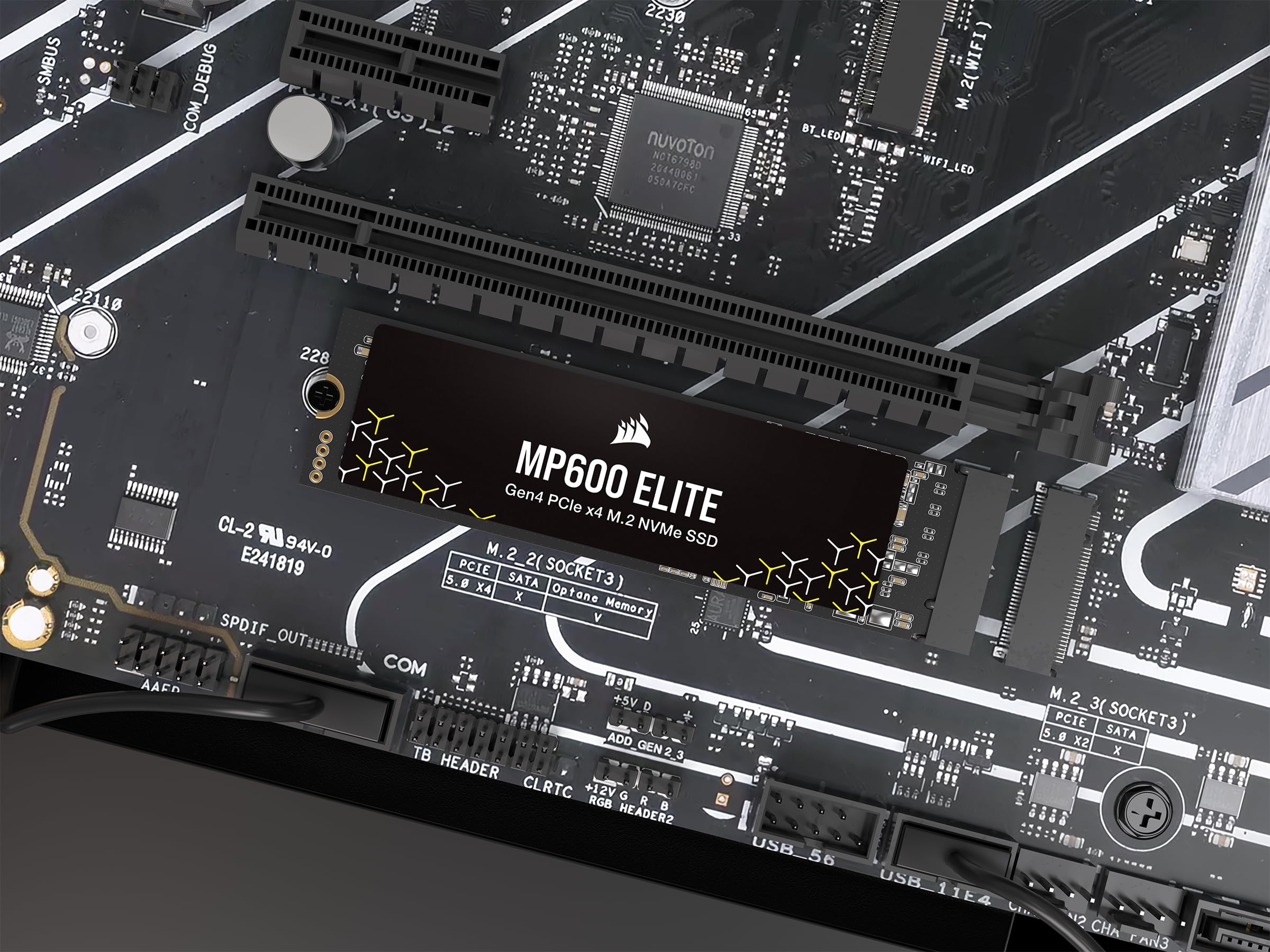 corsair-mp600-elite-2tb-m-2-pcie-gen4-x4-nvme-ssd-schwarz-m-2-2280-bis-7-000-mb- image 8