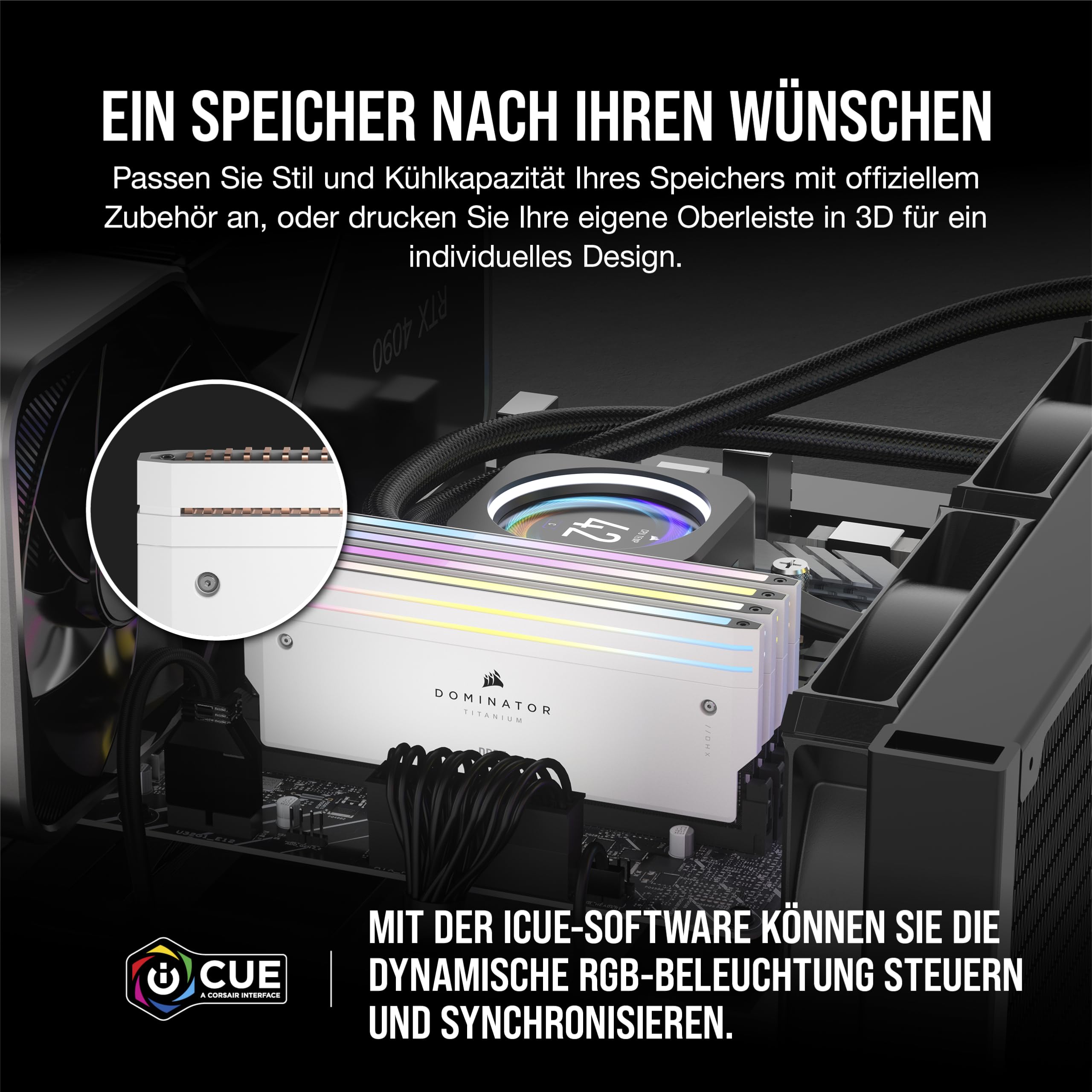 corsair-dominator-titanium-rgb-ddr5-ram-96gb-2x48gb-6600mhz-cl32-xmp-icue-comput image 4