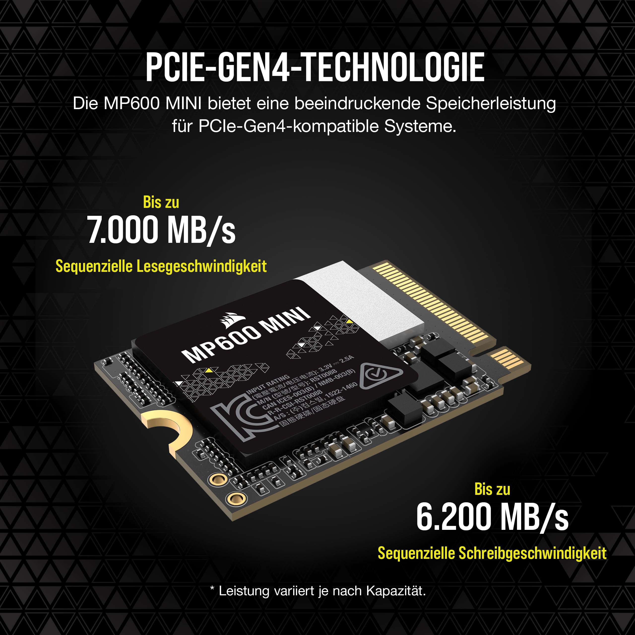 corsair-mp600-mini-1-tb-m-2-nvme-pcie-4-0-x4-ssd-m-2-2230-bis-zu-7-000-mb-s-lese image 3