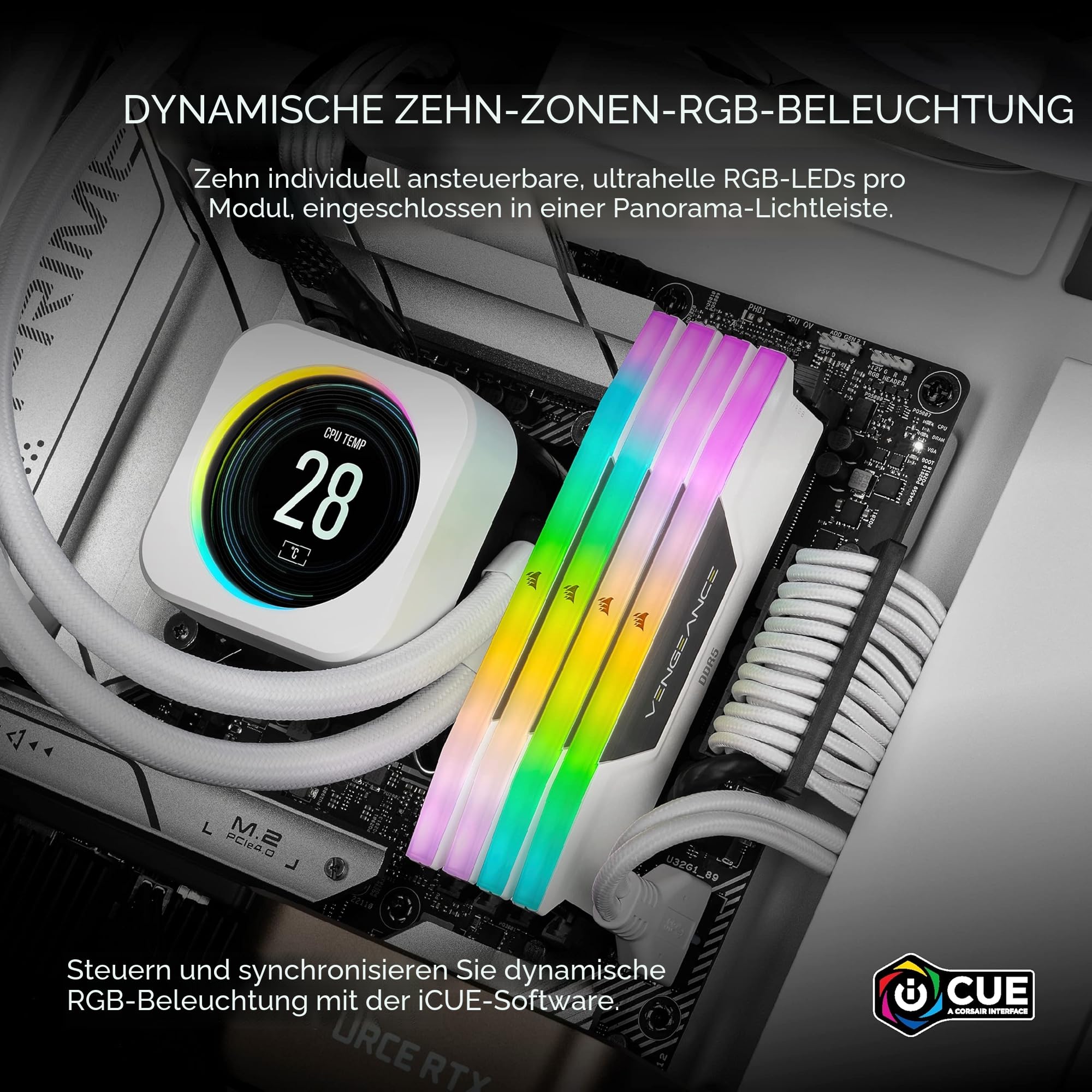 corsair-vengeance-rgb-ddr5-32gb-2x16gb-5200mhz-cl40-wei-intel-xmp-3-0-gaming-ram image 4