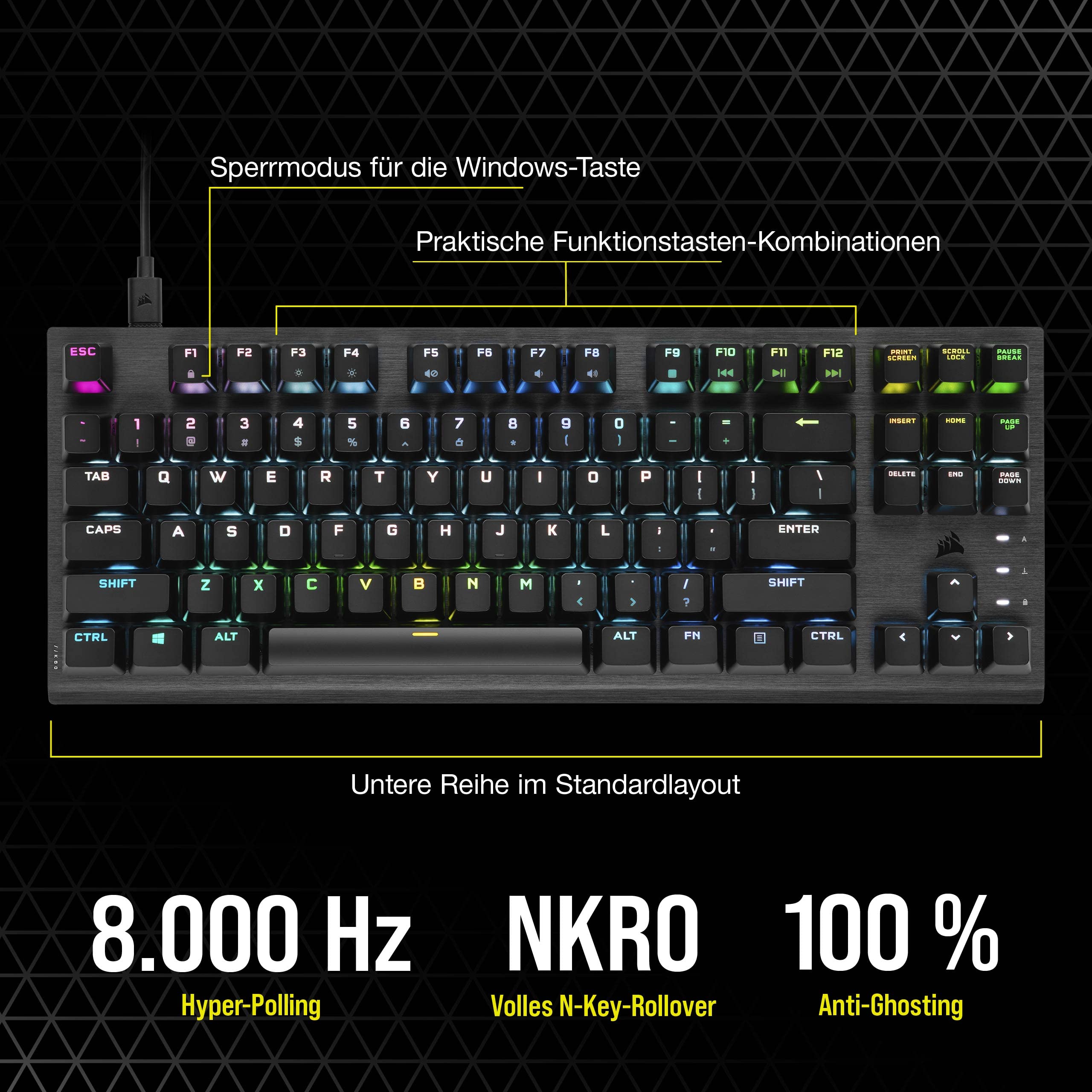 corsair-k60-pro-tkl-rgb-tenkeyless-optisch-mechanische-gaming-tastatur-opx-linea image 7