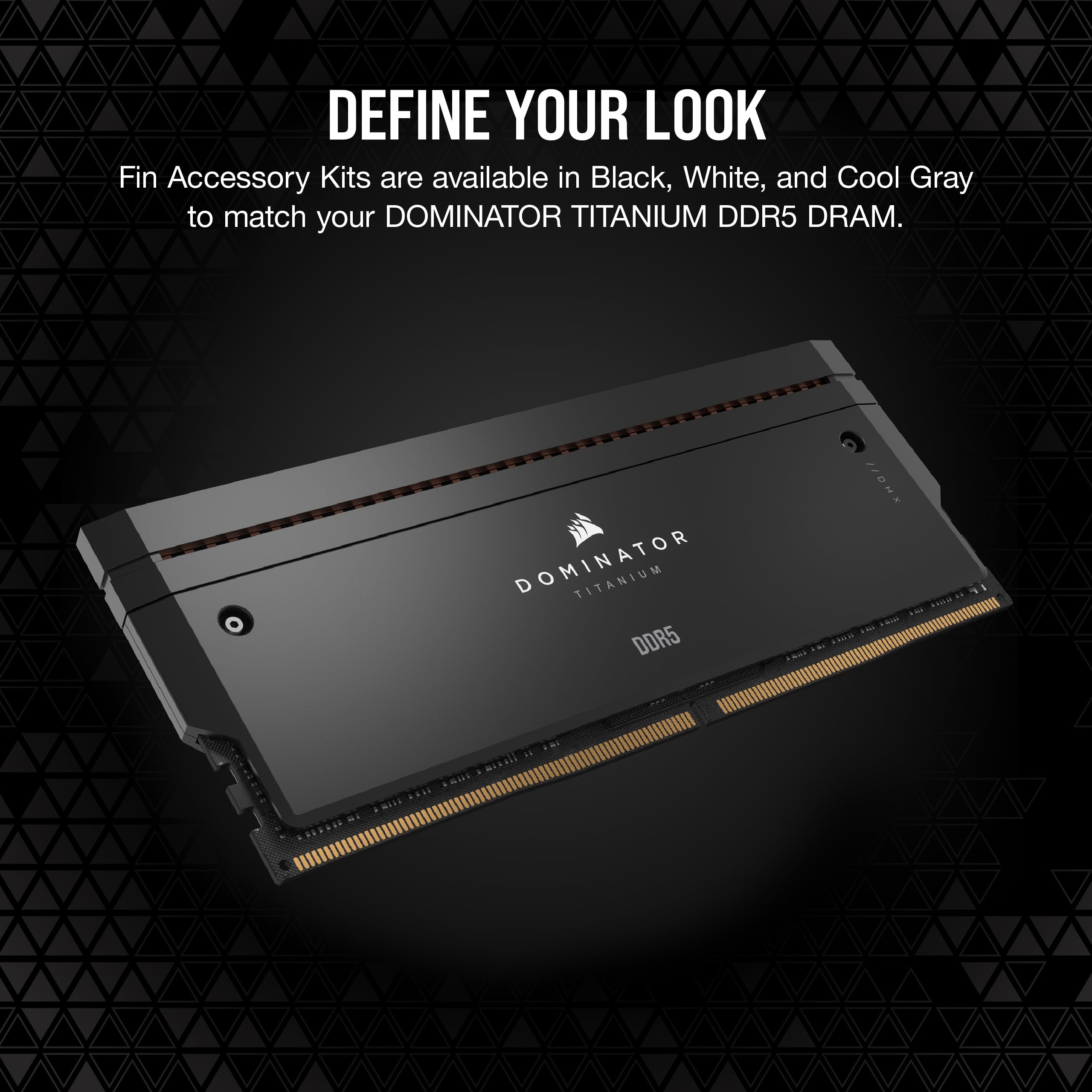 corsair-dominator-titanium-rgb-ddr5-flossen-zubeh-rsatz-2x-obere-leiste-schwarz- image 2