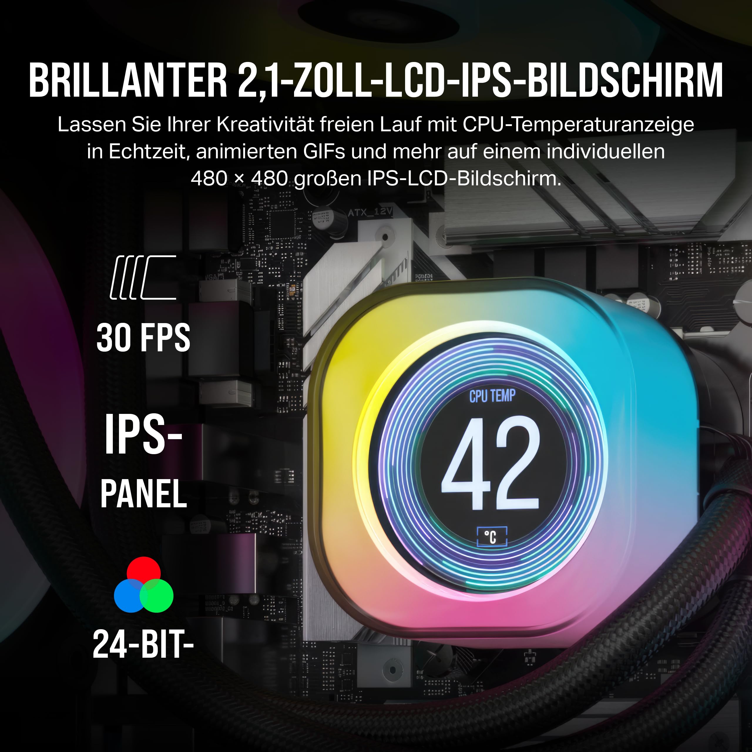 corsair-icue-link-aio-lcd-bildschirmmodul-2-1-ips-480x480-mit-24-rgb-leds-werkze image 4