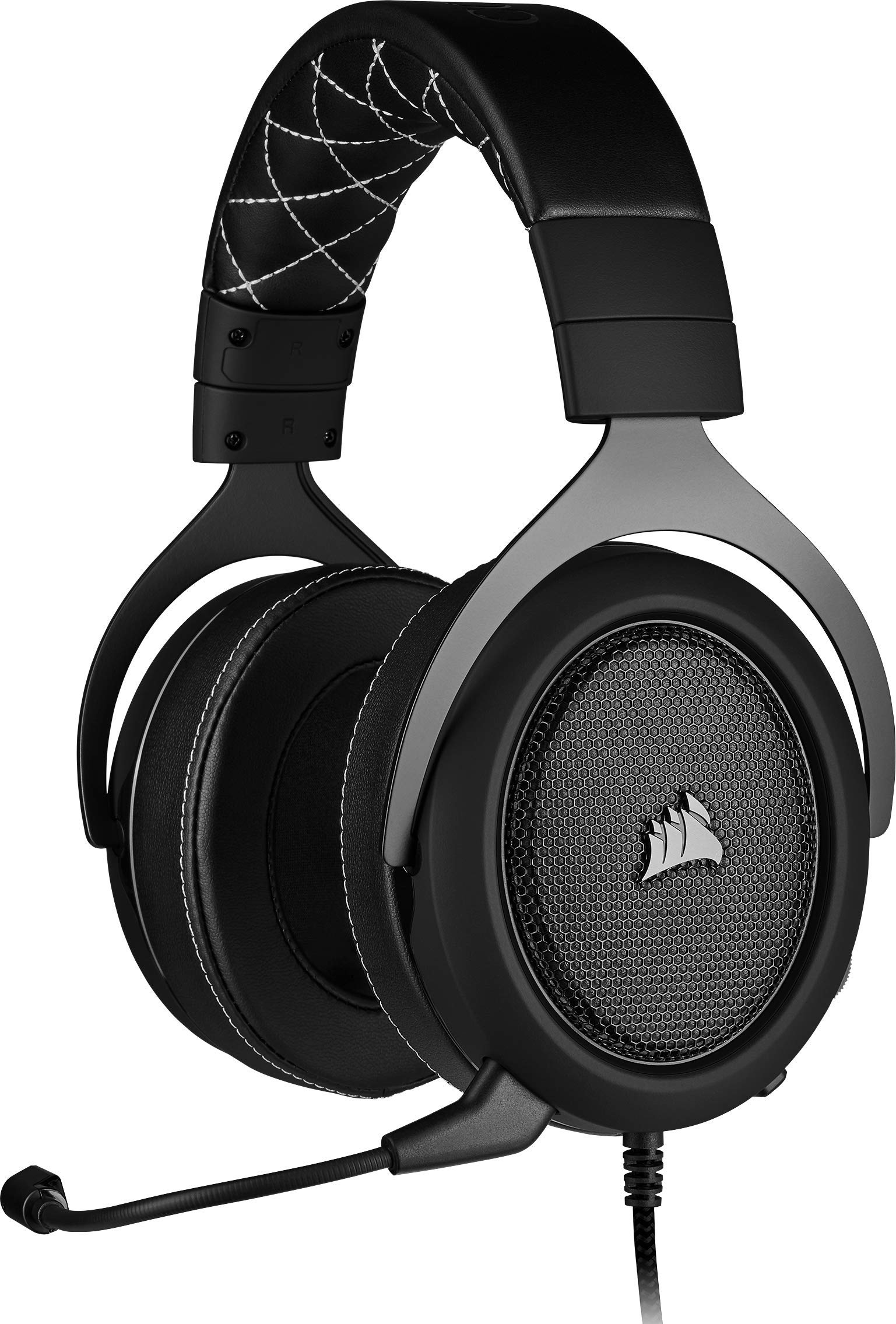 corsair-hs60-pro-surround-gaming-headset-carbon-7-1-surround-sound-50-mm-neodym- image 1