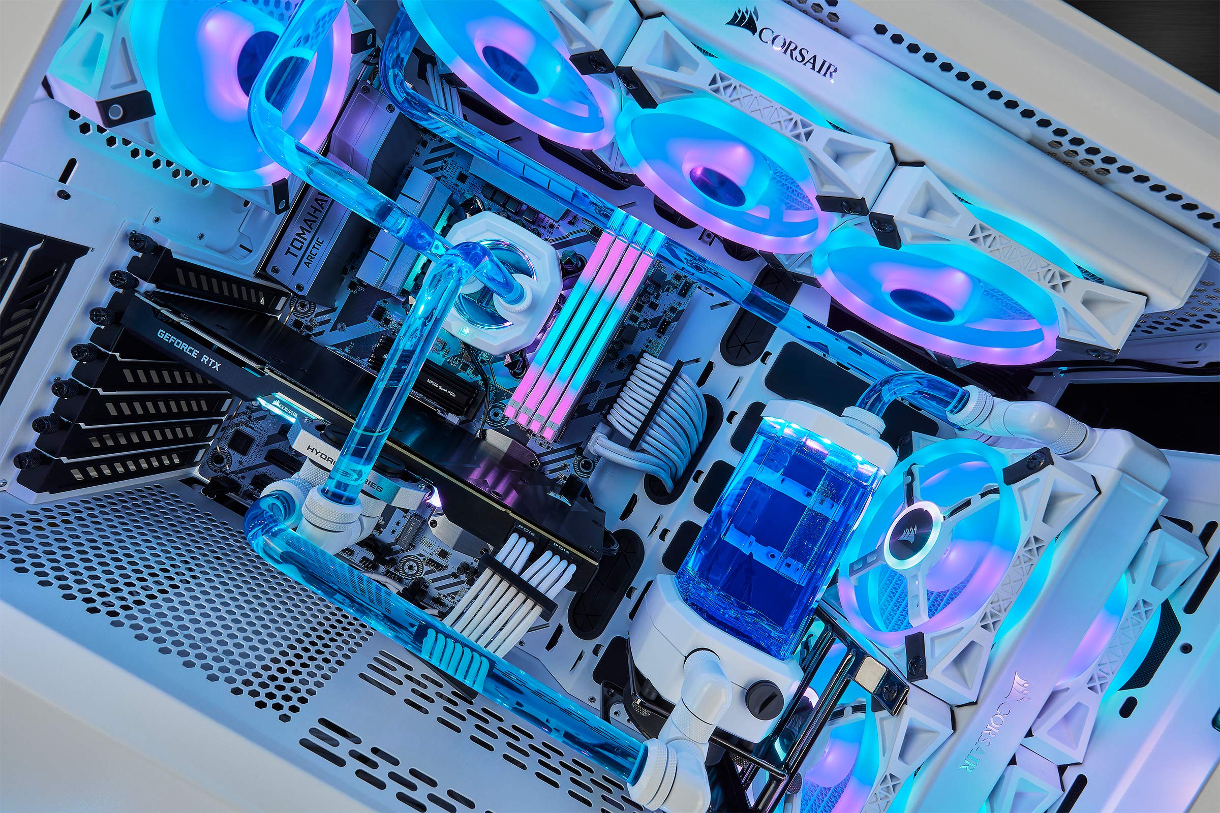 corsair-icue-ql120-rgb-120-mm-pwm-l-fter-wei-34-einzeln-ansteuerbare-rgb-leds-4- image 2