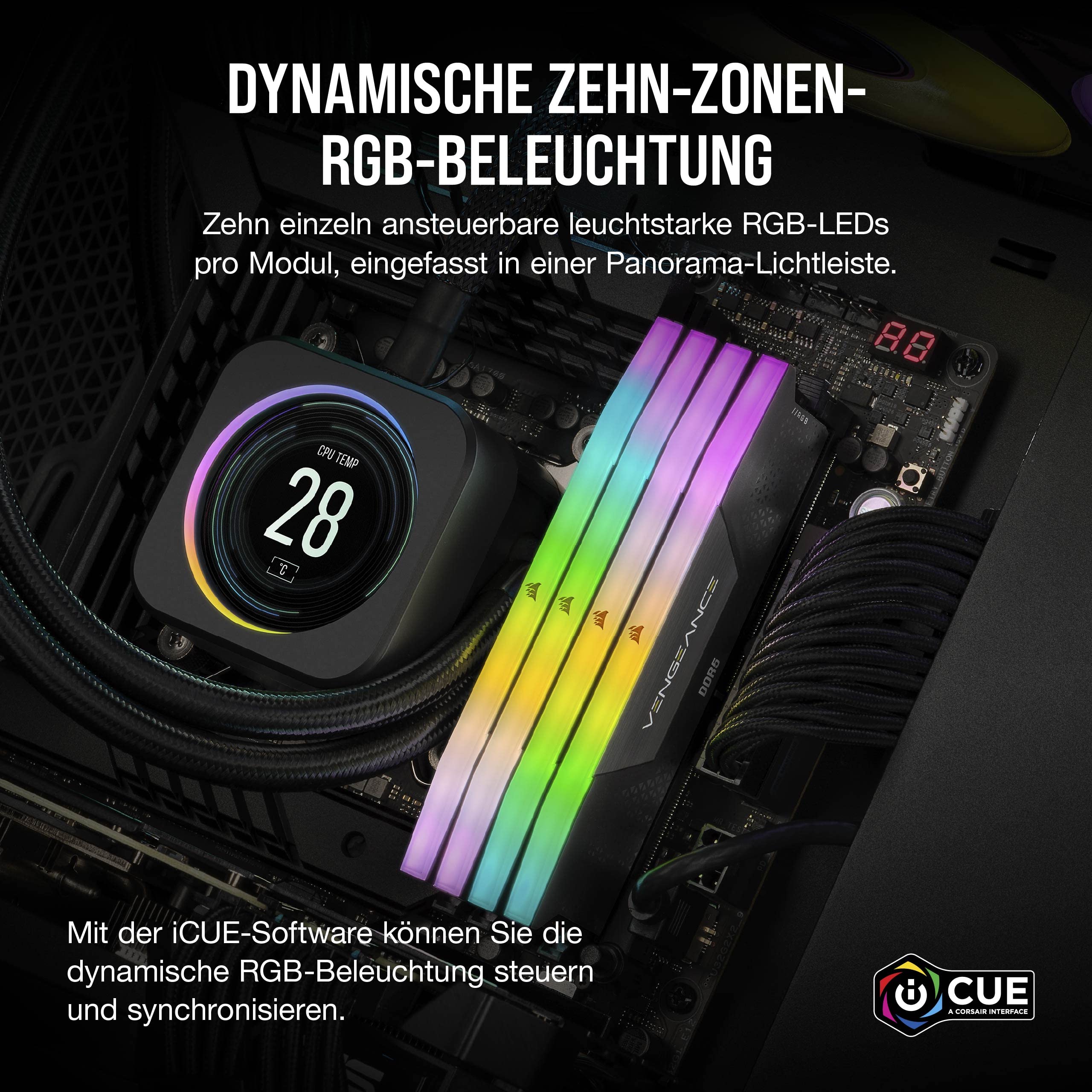 corsair-vengeance-rgb-ddr5-128gb-2x64gb-ram-kit-6400-mhz-cl42-intel-xmp-3-0-schw image 4