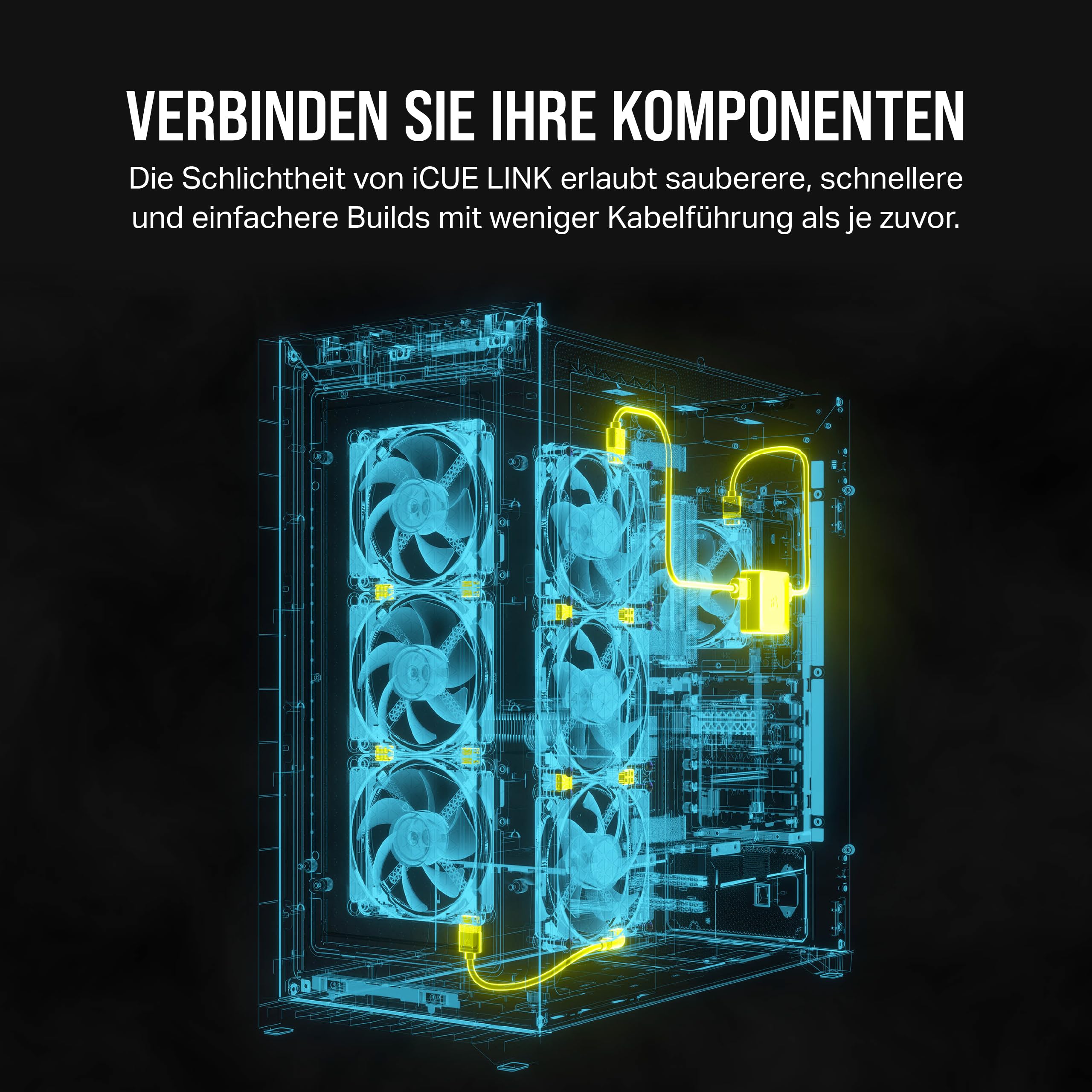 corsair-icue-link-system-hub-controller-f-r-bis-zu-14-icue-link-ger-te-mit-ein-k image 4
