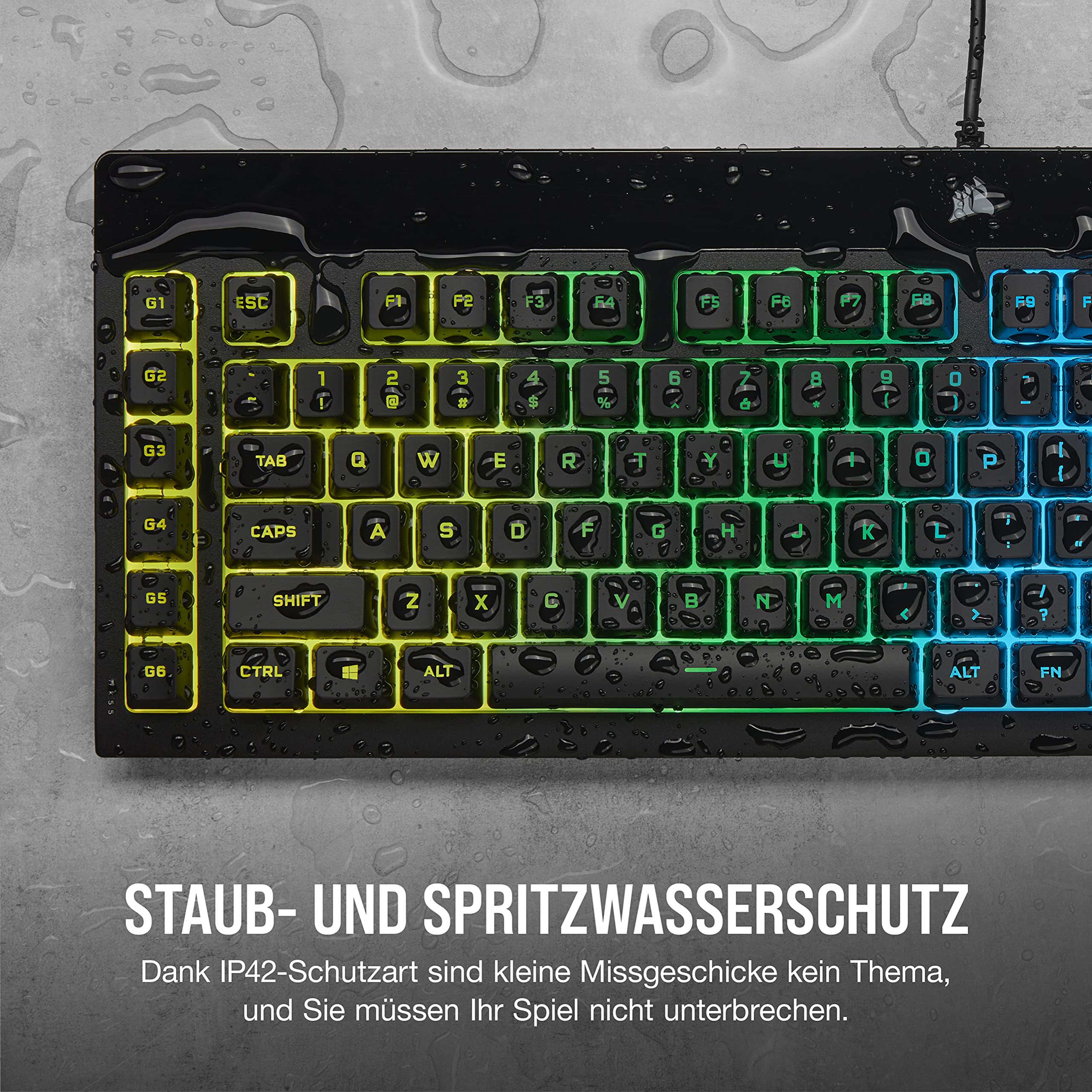 corsair-k55-rgb-pro-kabelgebundene-membran-gaming-tastatur-deutsche-qwertz-ip42- image 6