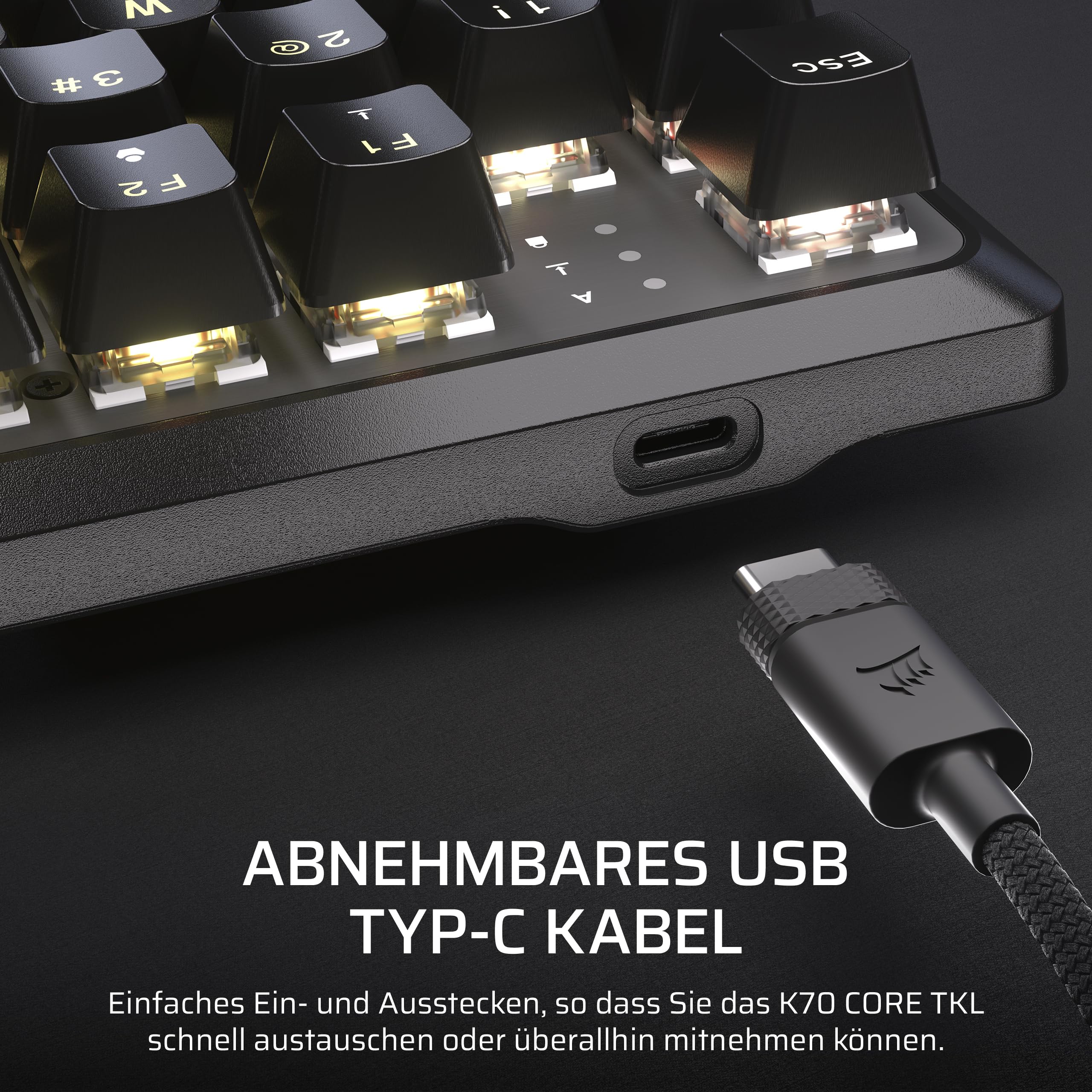 corsair-k70-core-tkl-rgb-mechanische-tenkeyless-gaming-tastatur-mlx-red-v2-linea image 8