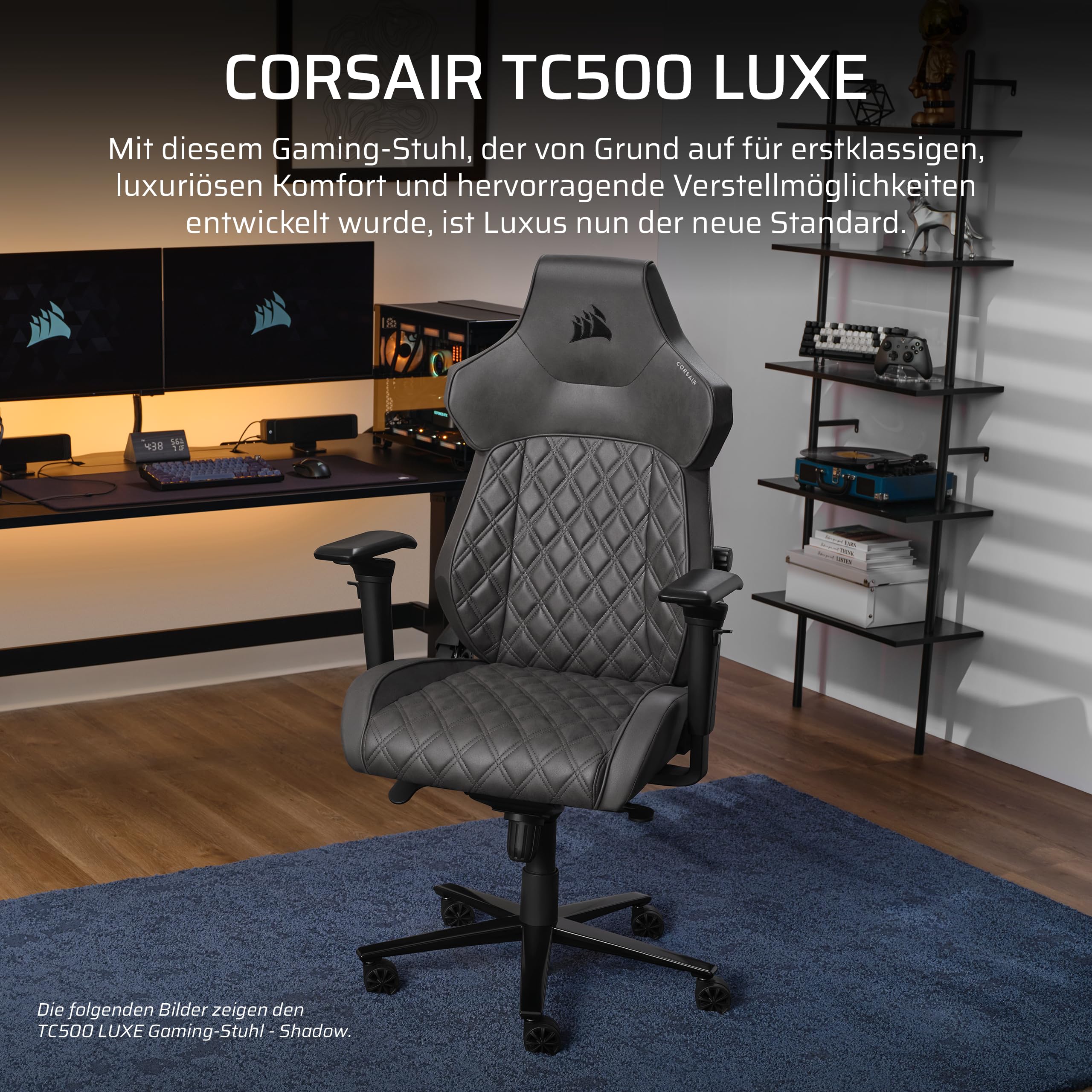 corsair-tc500-luxe-gaming-stuhl-atmungsaktiver-stoff-5-wege-omniflex-armlehnen-4 image 2