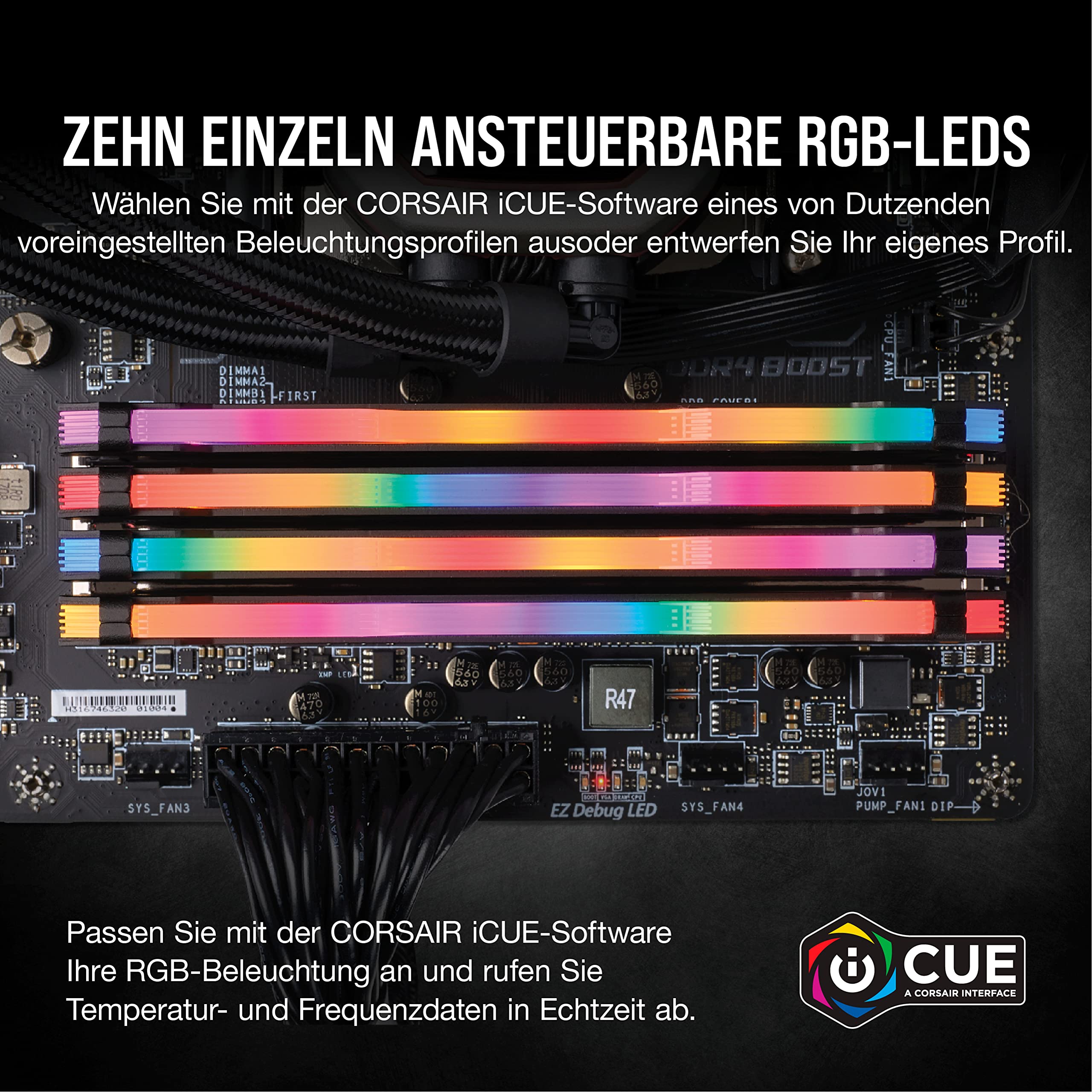 corsair-vengeance-rgb-pro-ddr4-32gb-2x16gb-3200mhz-cl16-icue-rgb-beleuchtung-amd image 3