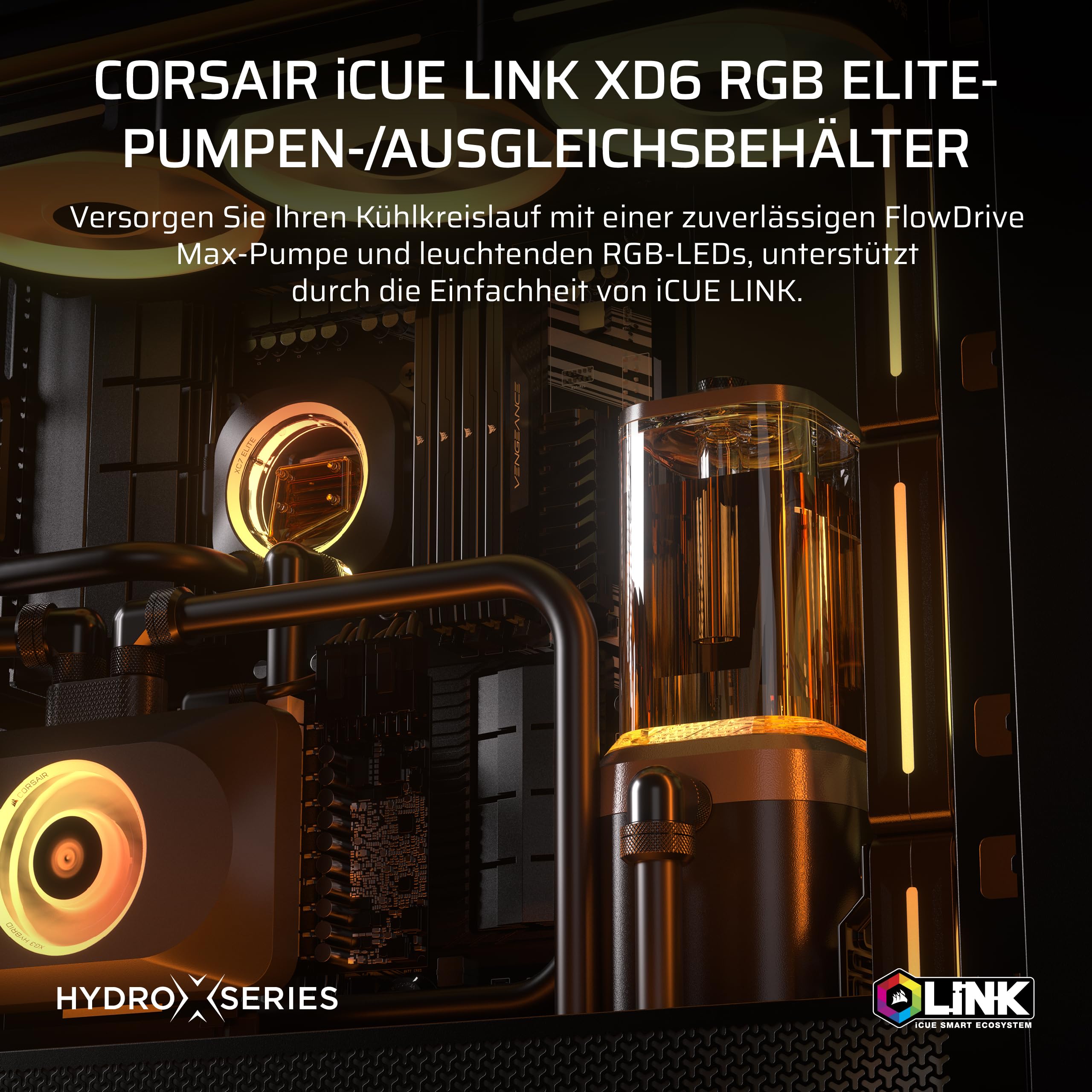 corsair-icue-link-xd6-rgb-elite-pumpen-beh-ltereinheit-flowdrive-max-pumpe-integ image 2