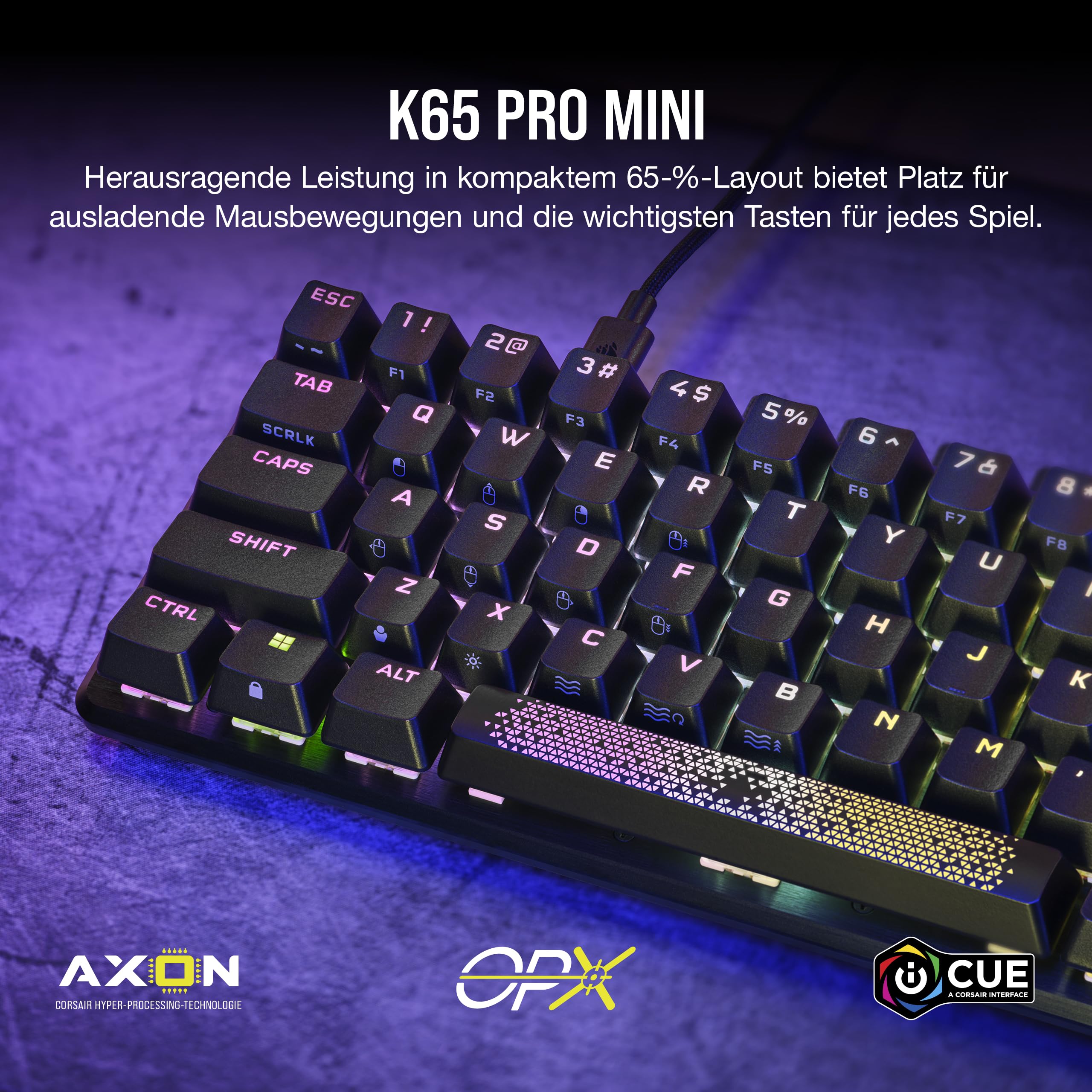corsair-k65-pro-mini-rgb-65-optisch-mechanische-gaming-tastatur-opx-switches-pbt image 2