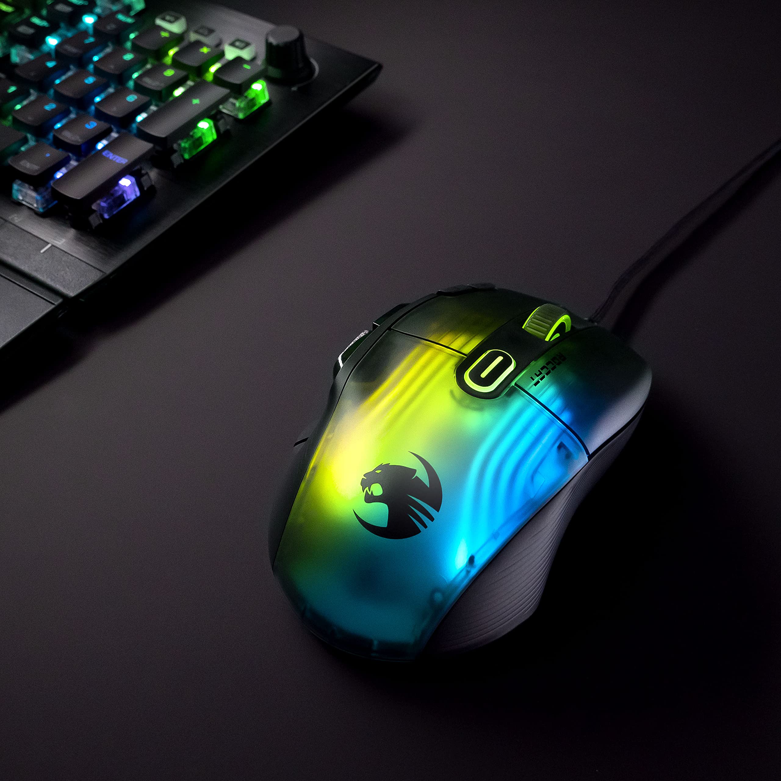 roccat-kone-xp-gaming-maus-mit-3d-beleuchtung-19-000-dpi-owl-eye-sensor-und-krys image 2