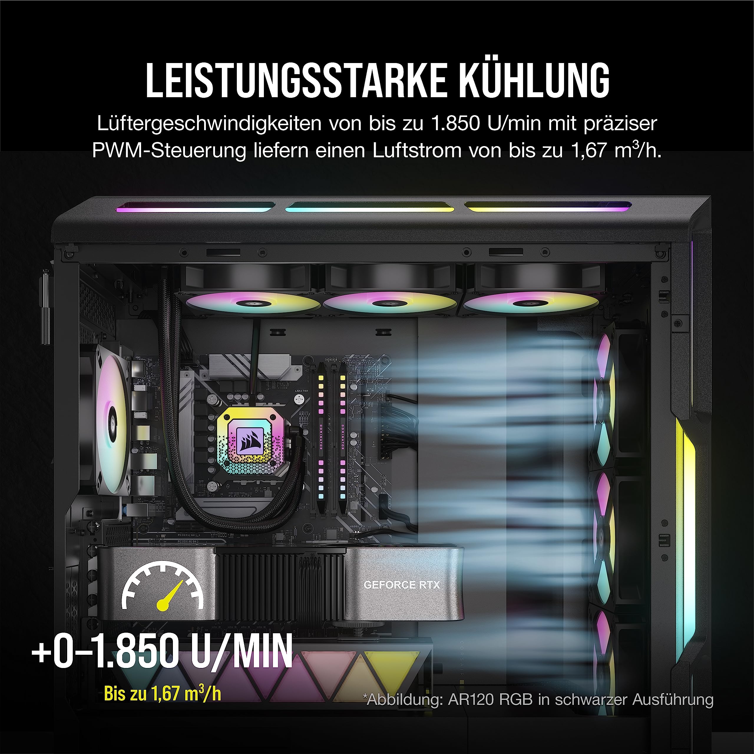 corsair-icue-ar120-rgb-digital-120mm-argb-l-fter-dreierpack-wei image 7