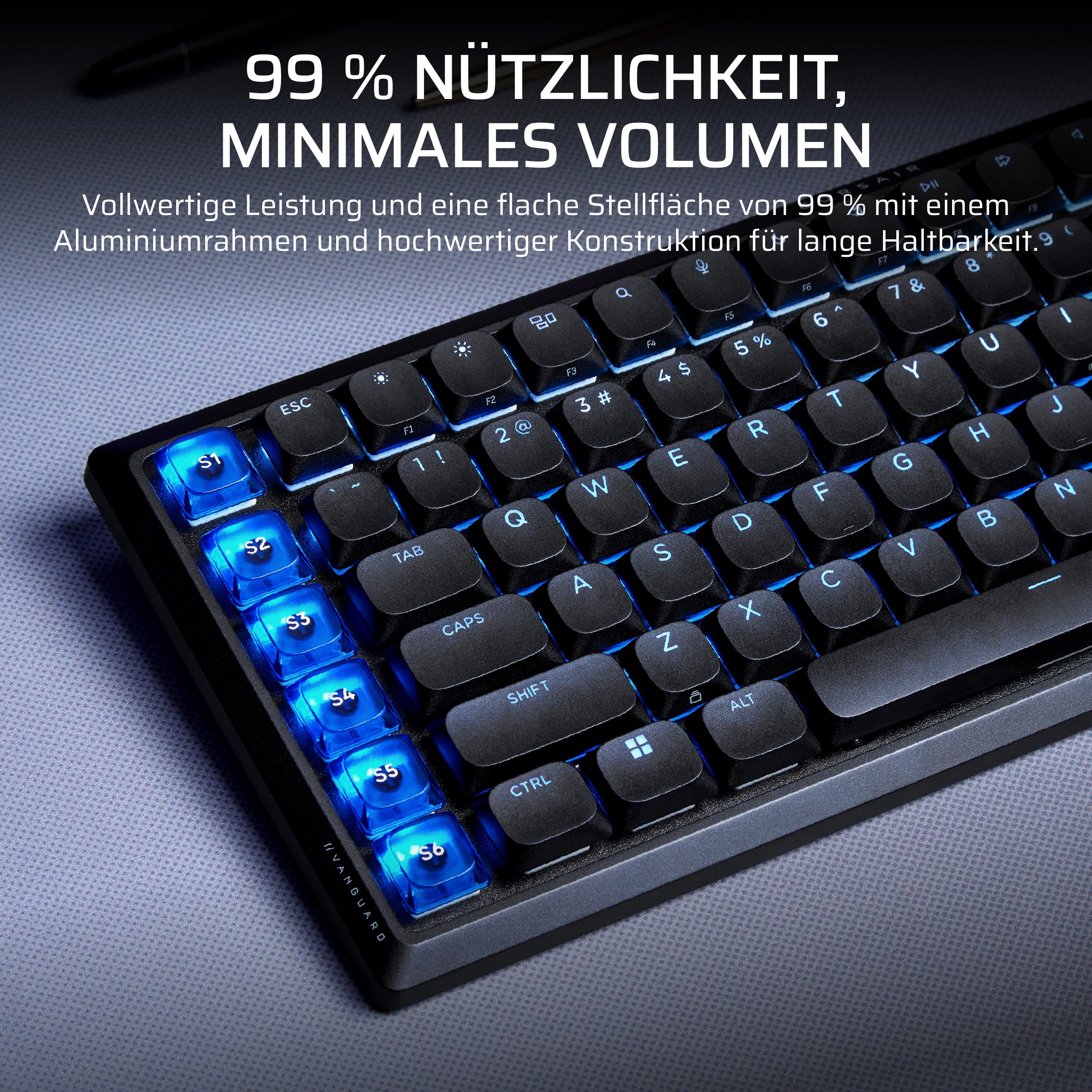 corsair-vanguard-air-99-wireless-rgb-gaming-tastatur-qwertz-deutsch-optical-mech image 3